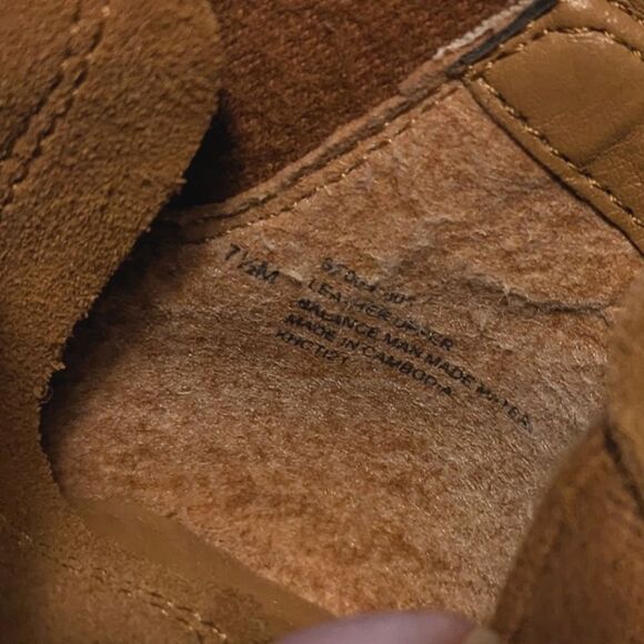 Sofft Utley Redwood Brown Wedge Bootie, Stacked Heel, Women's Size 7 1/2 - Picture 12 of 13